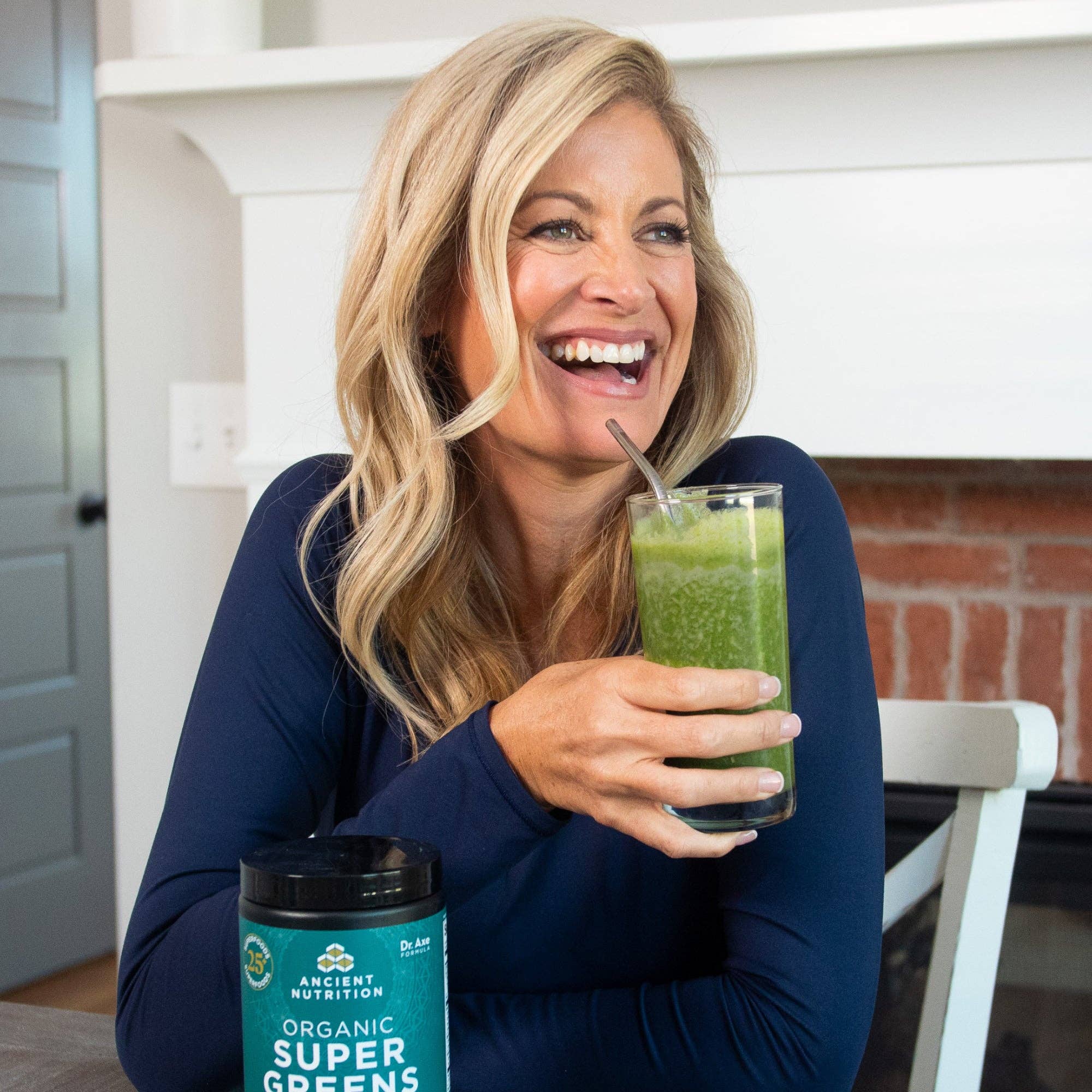 Black Organic SuperGreens + Collagen | Powder (25 Servings) for wholesale on Faire5