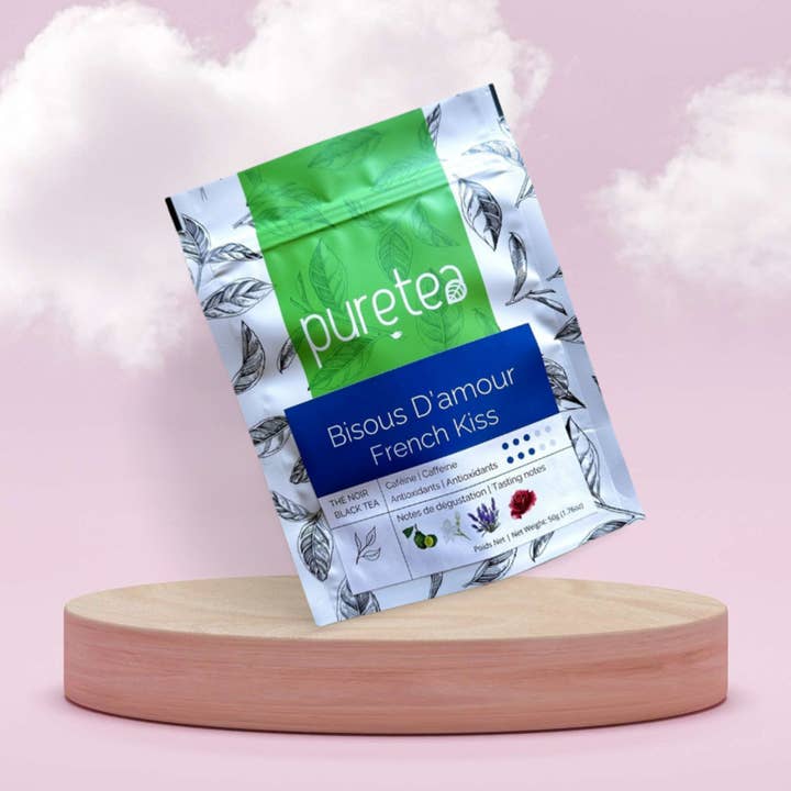 French Kiss - Pochette de vente pour la vente par Puretea