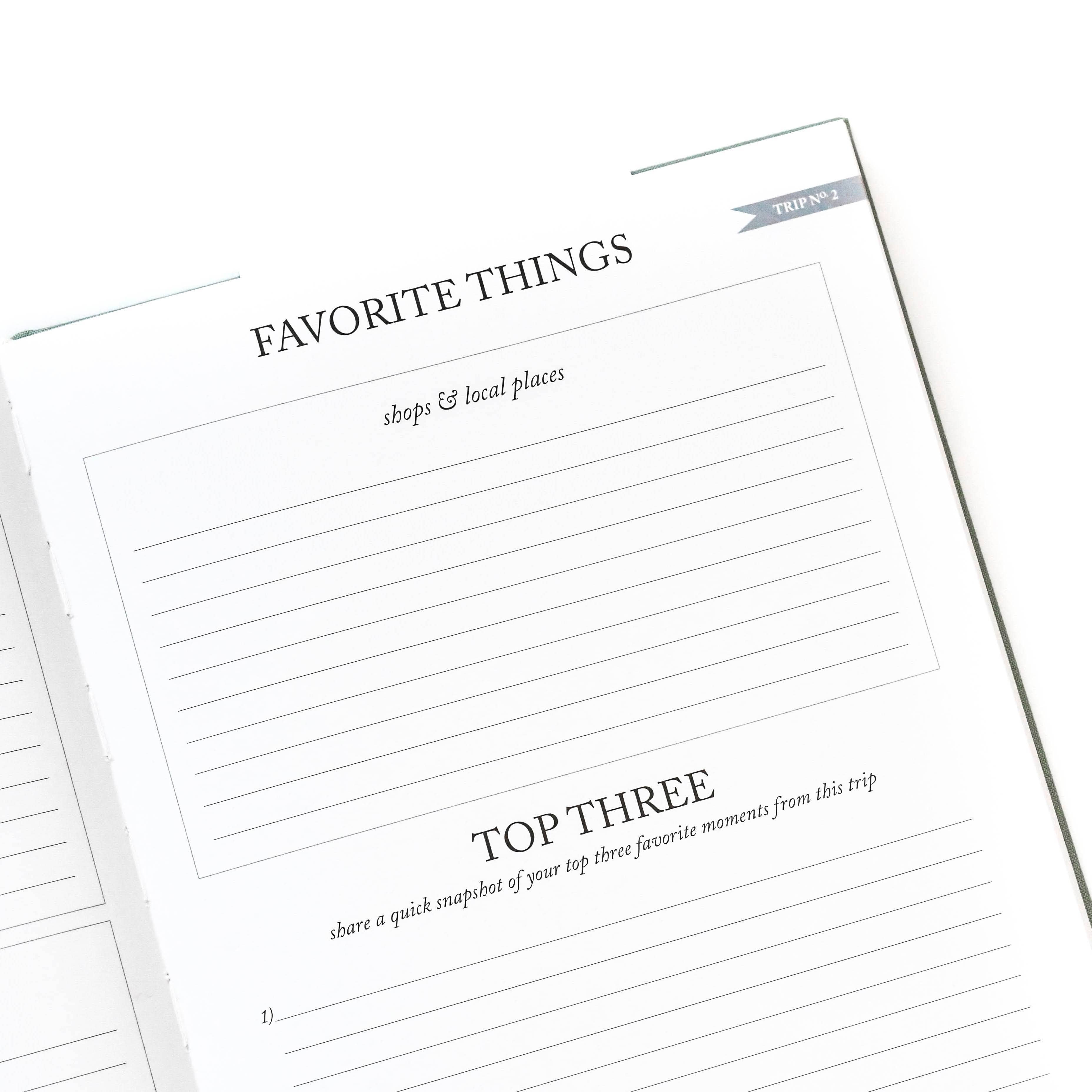 Duncan & Stone Paper Co. - Wholesale Journal/Diary - Travel Journal | Adventure Keepsake | Trip Adventure Book8