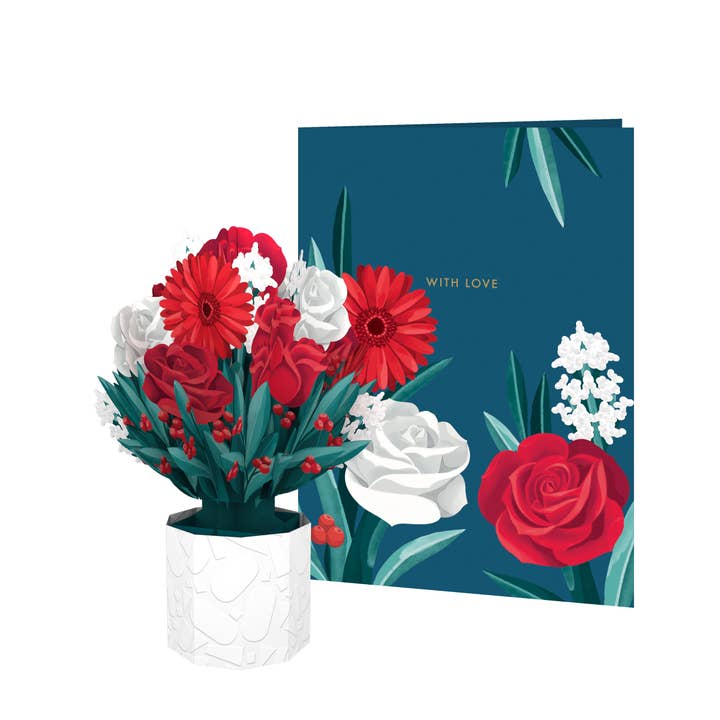 MINI LAUREL Flora Greeting Card for wholesale by Origamo