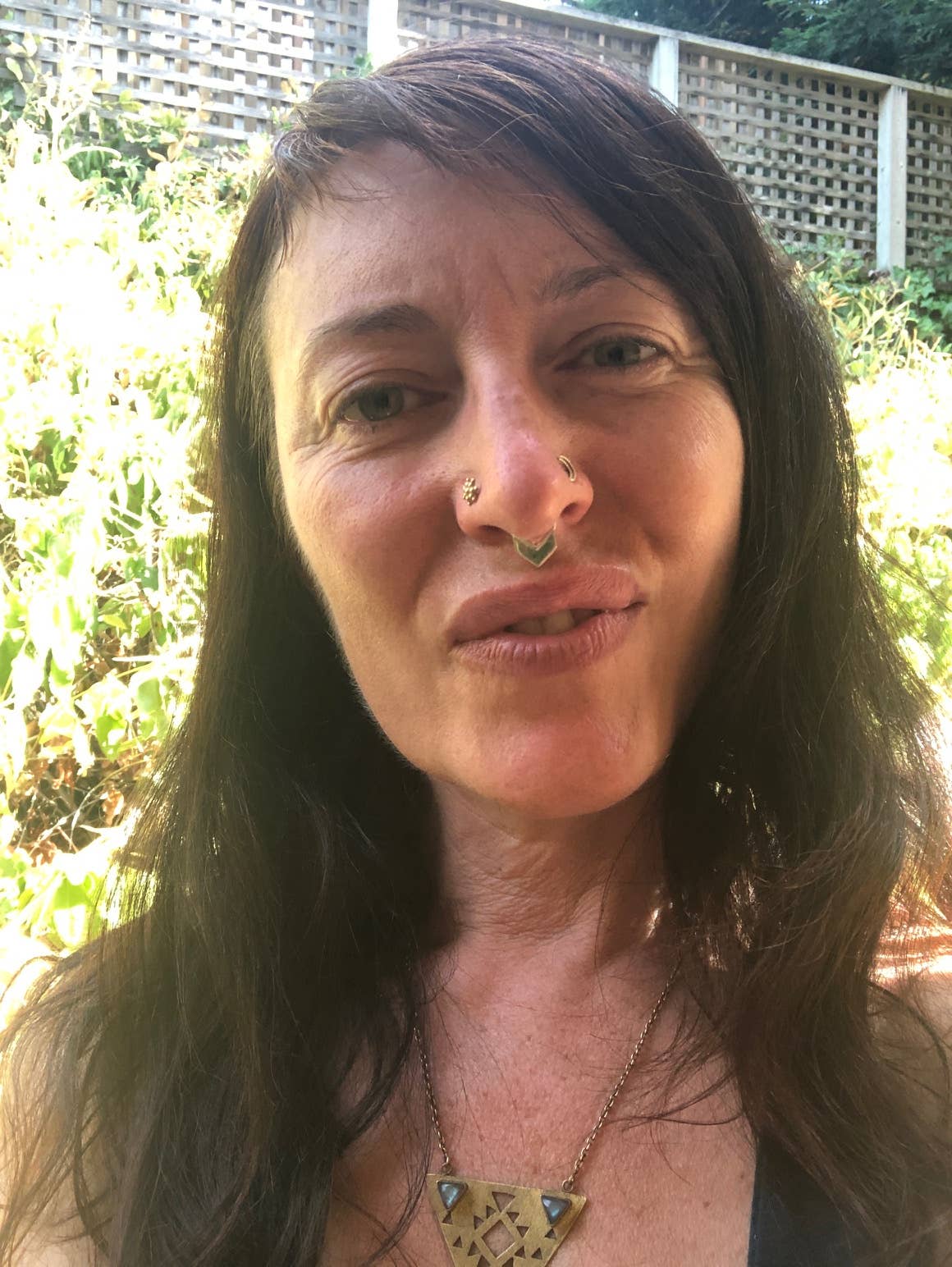 JAYA MOKSHA - Wholesale Nose Ring - Silver Fake Septum Ring / Faux Septum Jewelry 7