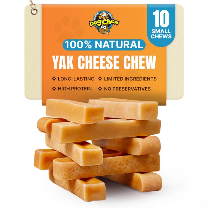 Small Yak Chews (10 Sticks) for wholesale by Tibetan Dog Chew