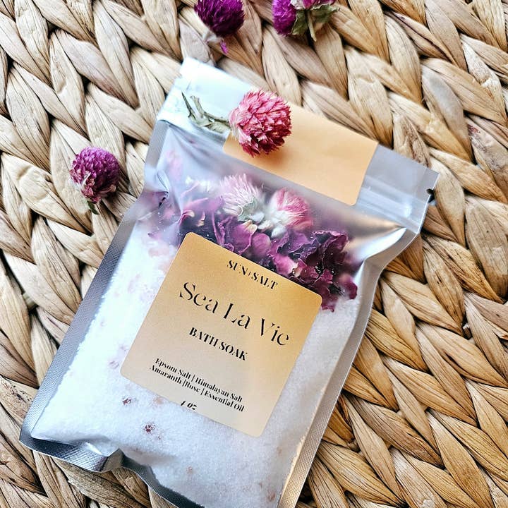 Lux&Lou - Wholesale Bath Salts - Assorted Bath Salts - Bath Soak - Single Use Bundle