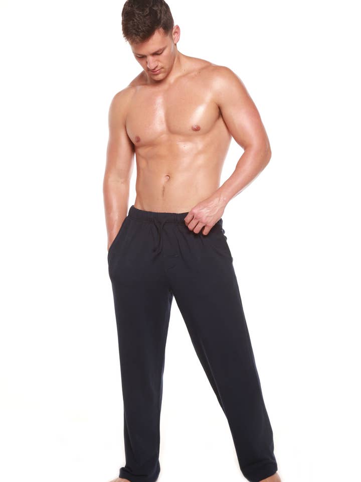 Spun Bamboo – Calças de treino/corrida casuais – Homem por atacado – Calça lounge masculina de lã de viscose de bambu