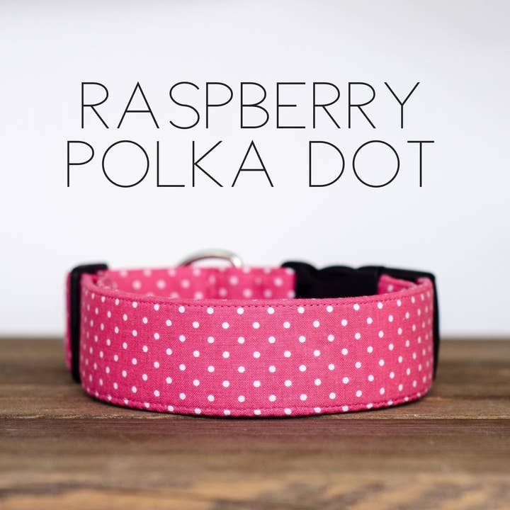 Puddle Jumper Pups – wholesale Halsband - Hund – Hallon Polka Dot