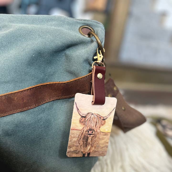 DOLLY ESTELLE - Wholesale Hat Accessory - Women's - Leather Purse / Luggage Tags - Chewy1