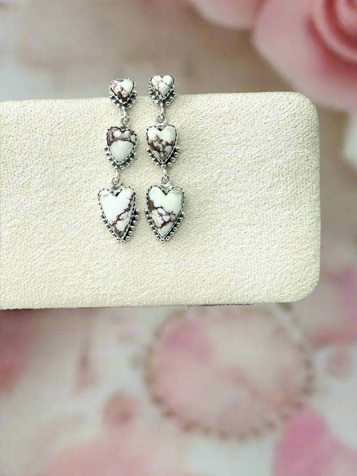 You Have My Heart Drop Earrings MADE TO ORDER for wholesale by Krush Kandy