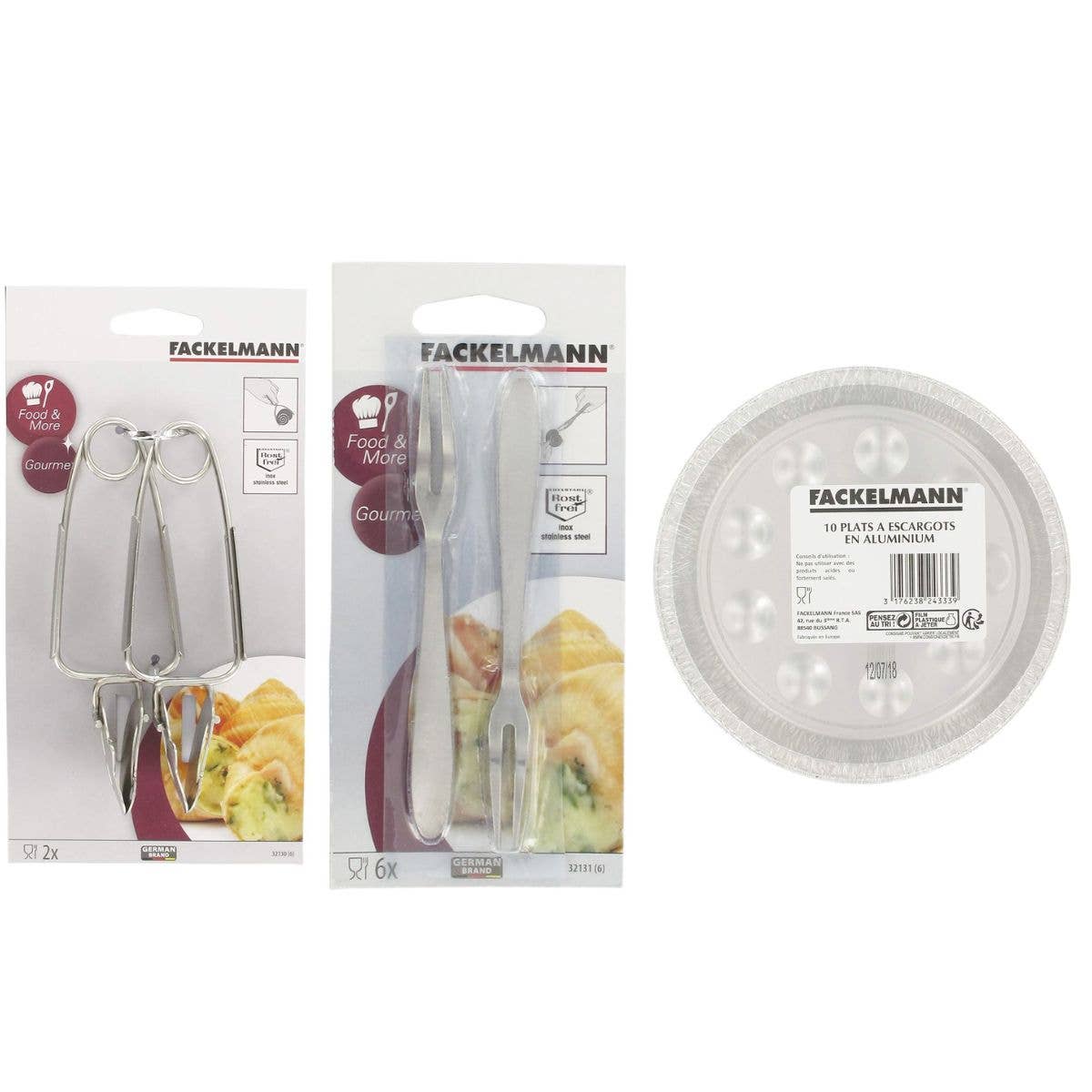 Zenker - Wholesale Kitchen Utensil Set - Fackelmann special snail set7