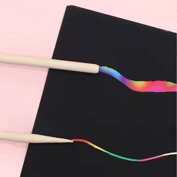 giftland - Wholesale Stationery/Notecard Set - Rainbow Scratch Offpaper  Notebook3