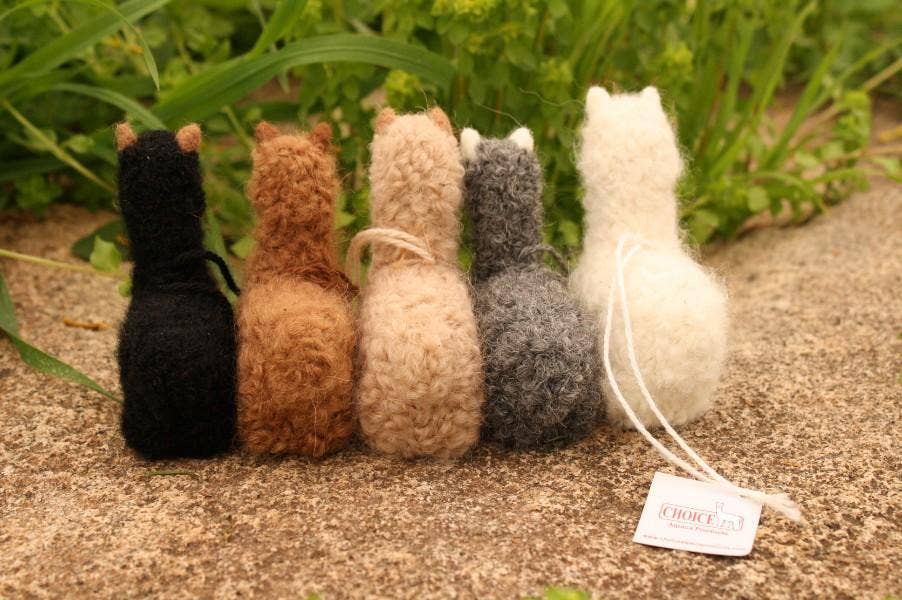 Choice Alpaca Products - Wholesale Ornament - Alpacadorable Hand Made Baby Alpaca Ornaments12