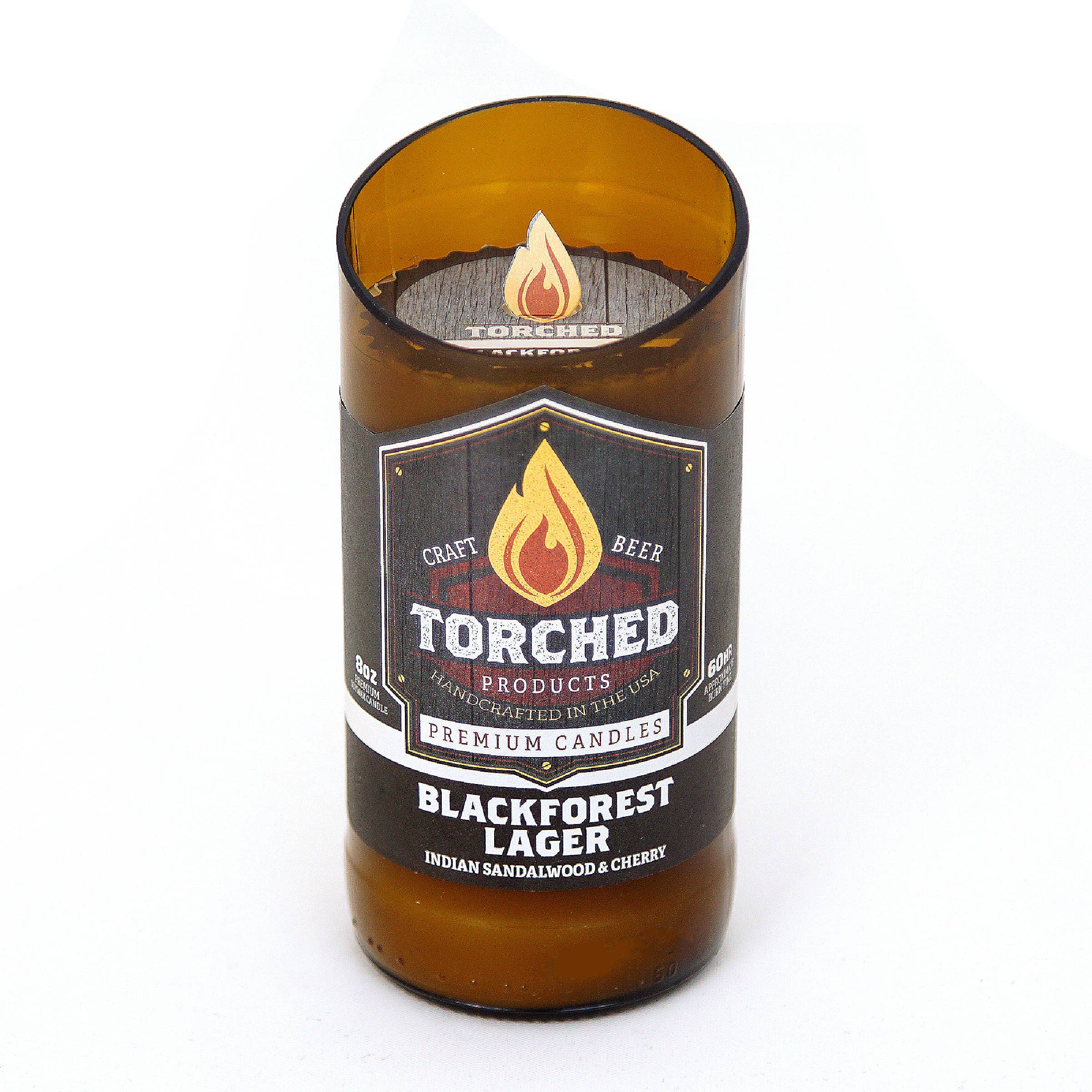 Torched Products - Venta al por mayor Velas en tarros - Vela para botella de cerveza, 8 oz, fragancias variadas, paquete de 12, otoño5