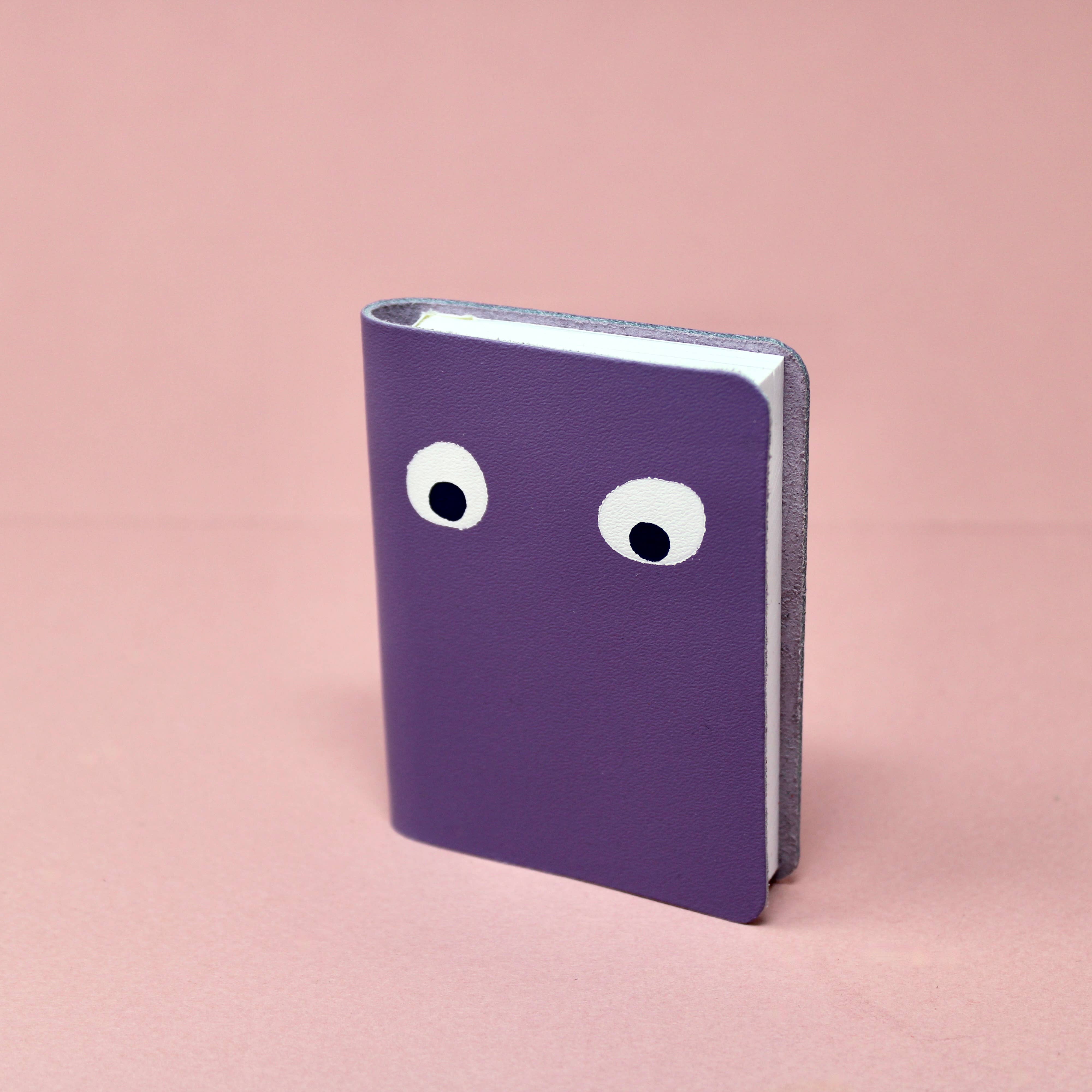 Ark Colour Design - Wholesale Notebook - Googly Eye Mini Leather Notebook7