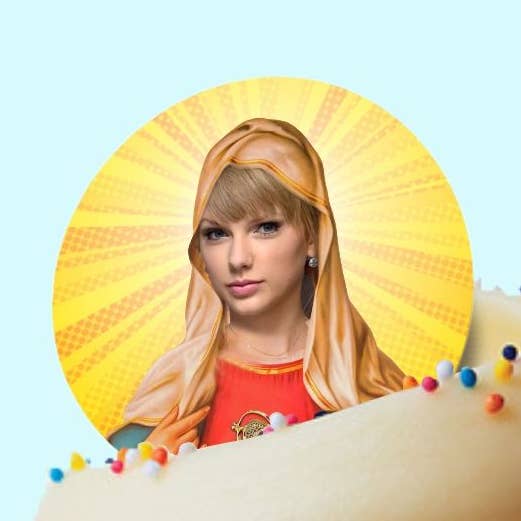 Taylor Swift Celebrity Prière comestible pour cupcakes pour la vente par Cool Story Gifts