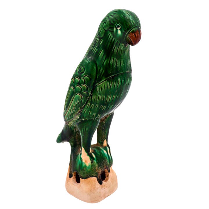 Verde Voyager Parrot for wholesale by Ro’Table NYC