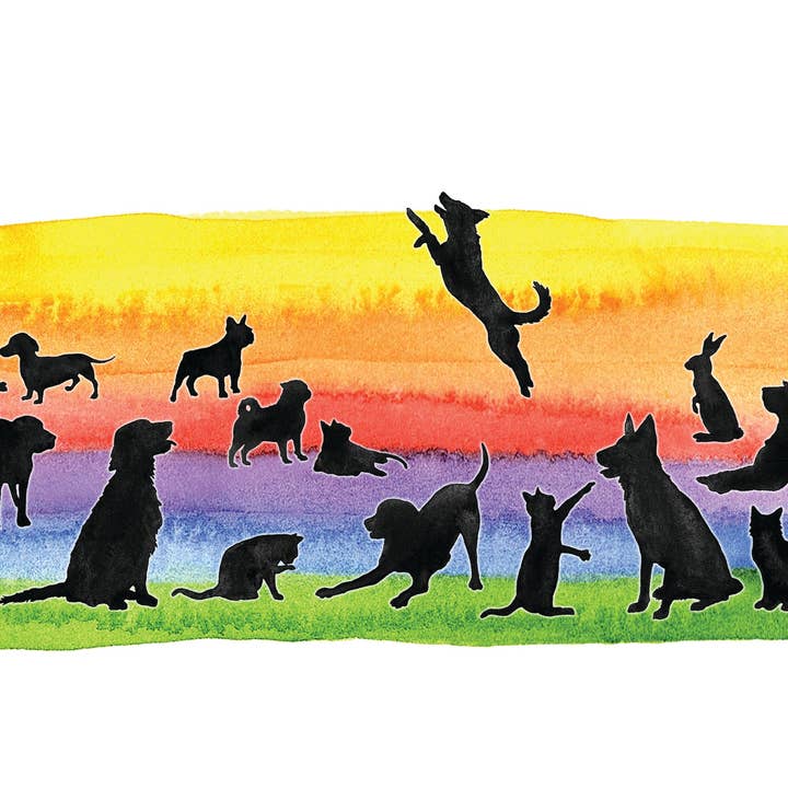 Firefly Sky Design - Wholesale Sympathy Card - NEW! The Rainbow Bridge Pet Sympathy Card0
