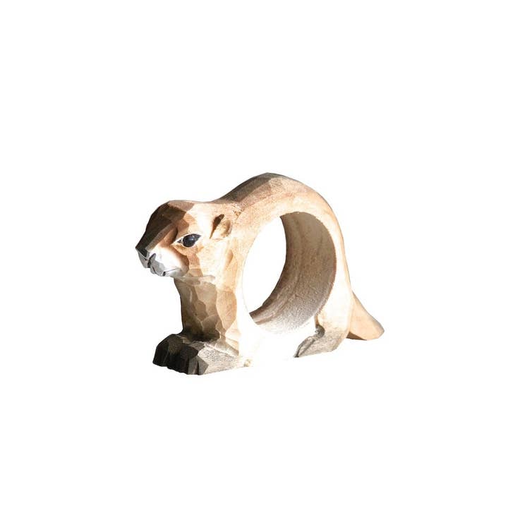 LES SCULPTEURS DU LAC - Venta al por mayor Servilletero - El servilletero The Groundhog1