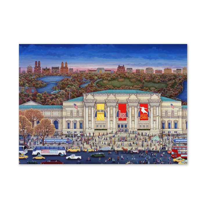 "The Metropolitan Museum of Art" Greeting Card for wholesale by Kathy Jakobsen