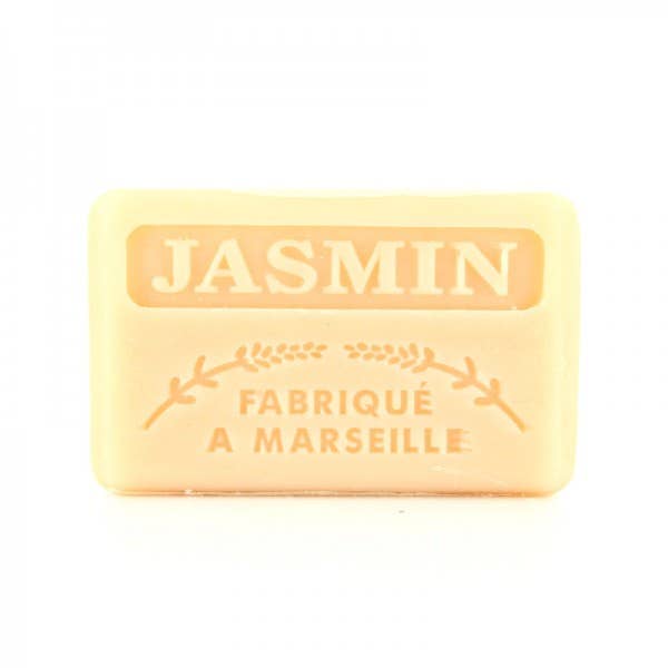 Au Savon de Marseille - Wholesale Bar Soap - Jasmine - French soap with organic shea butter 125g