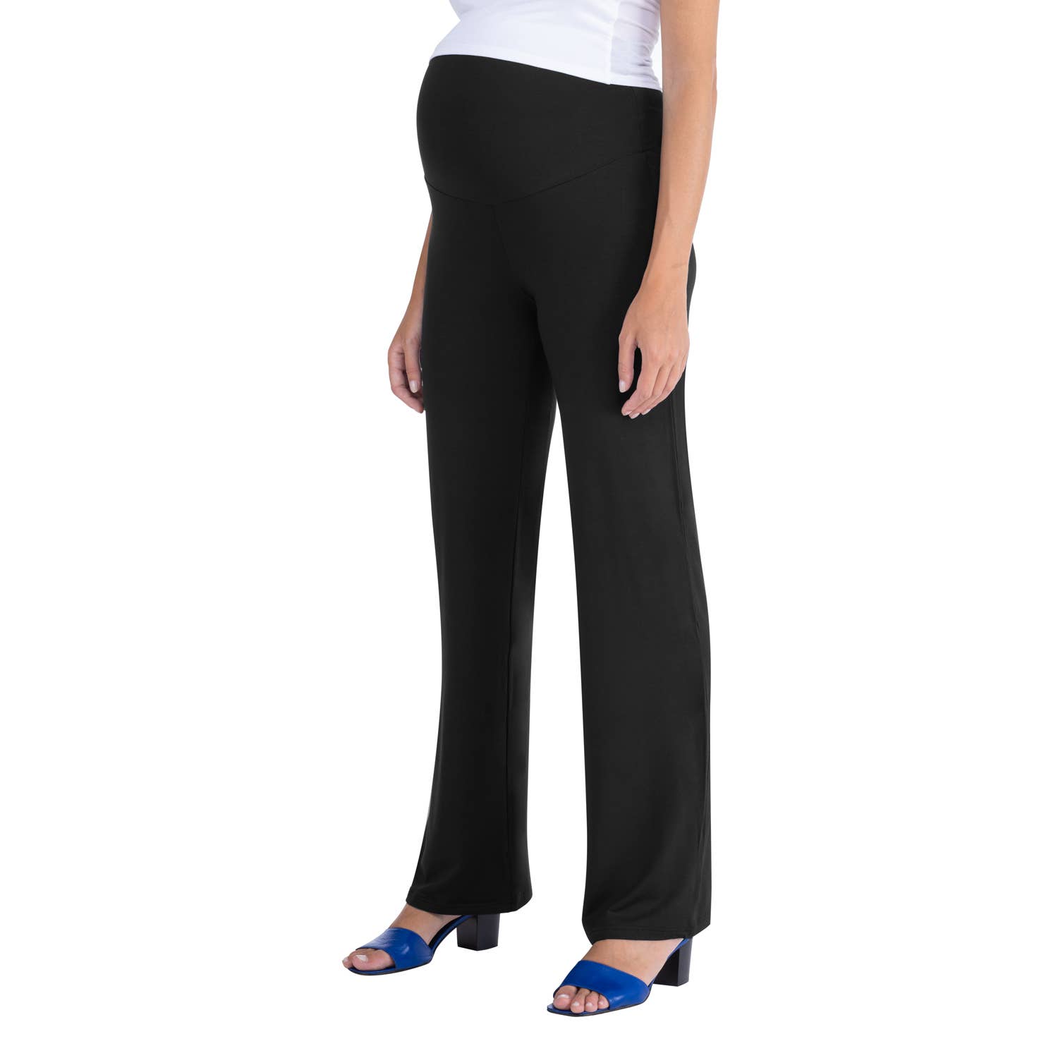 Mamsy - Wholesale Pants - Maternity - Cinzia, dress maternity pants with wide legs4