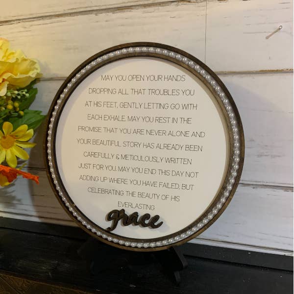 Everlasting Grace Inspirerende wanddecoratie voor wholesale door Plums & Roses