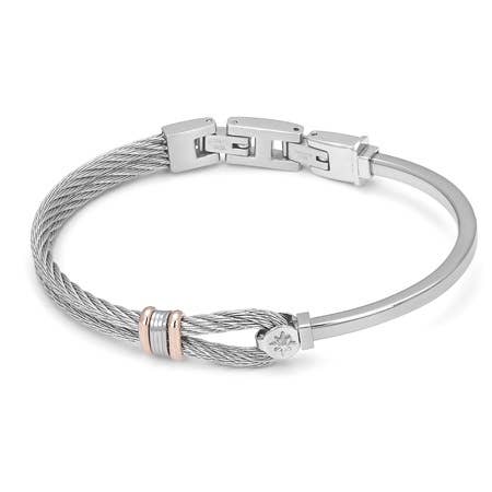 H2on Loop kabelarmbånd for engroshandel hos Midhaven Ltd - Tribal Steel