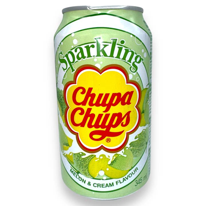 Kinky Pleasure – wholesale Soda/carbonated drink – Kinky Pleasure - AC151 - Drinks - Chupa Chups Sparkling Melon & Cream Flavour - 345ml