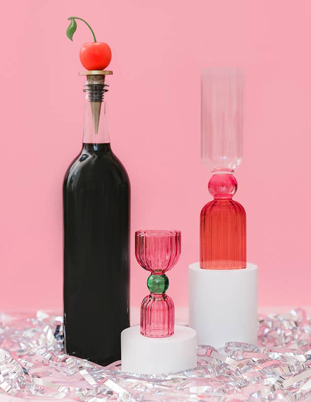 Ban.do - Wholesale Wine Stopper - Tipsy Turvy Wine Stopper, Cherry2