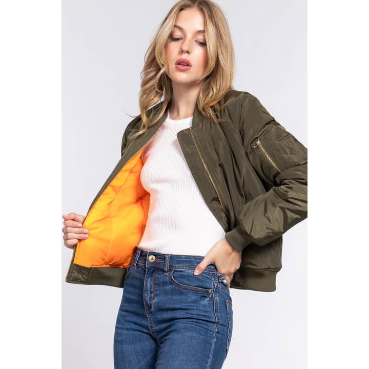 Apolline - Wholesale Bomber Jacket - Women's - BOMBER JACKET14