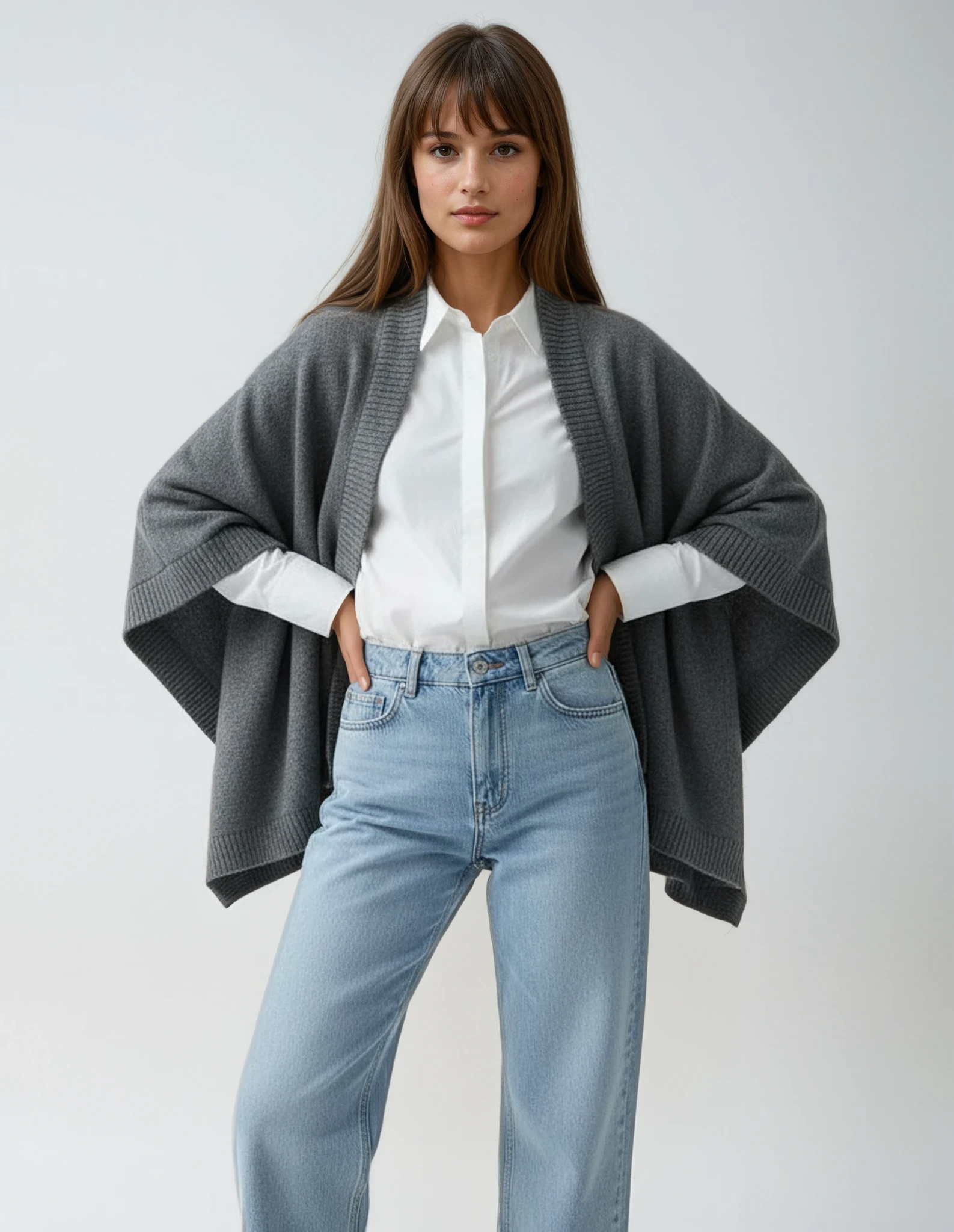 Tecmalha Knitwear - Wholesale Cape - Women's - Capa quadrada1