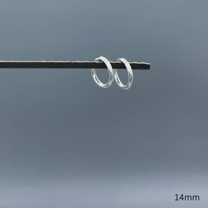 Something Silver - Wholesale Hoop Earrings - 2mm Sterling Silver Endless Hoops1