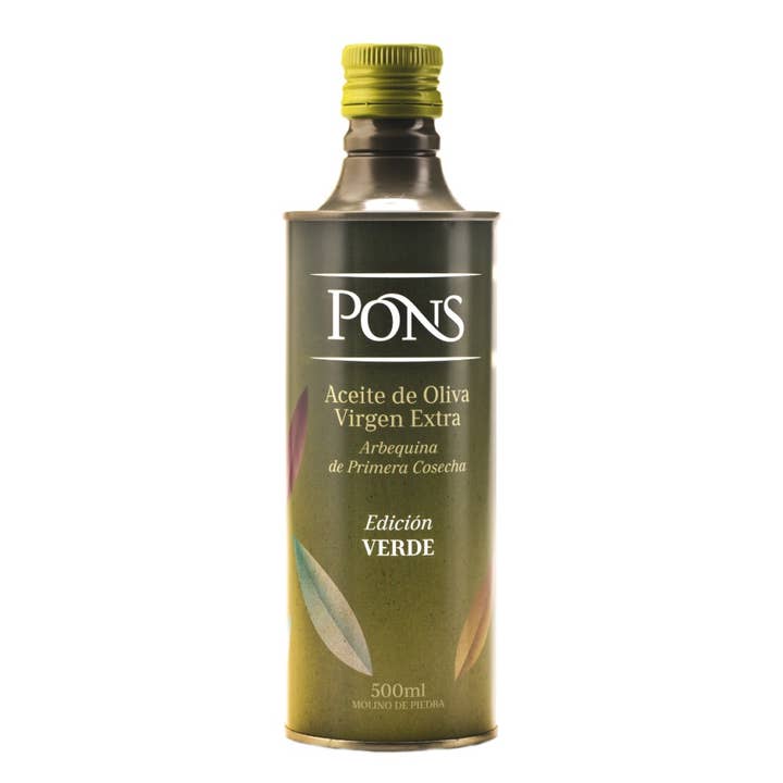 Pons. Green Oil Early Harvest Arbequina EVOO for wholesale by meDINEterranean