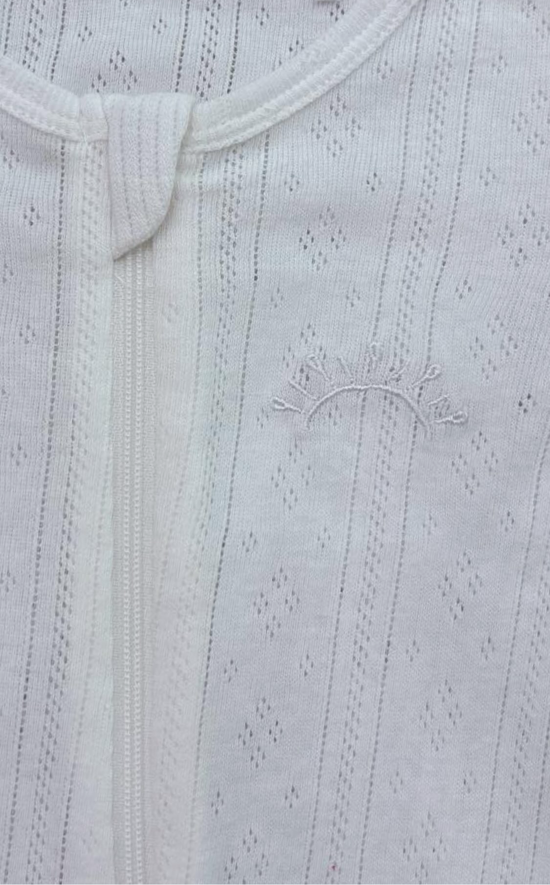 Bébé Sunny - Vente Body (à pieds) – bébé - Précommander des bodies en coton pointelle2