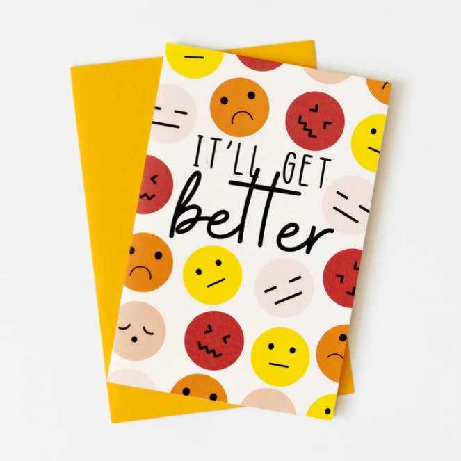 The Paper and Plan Co. - Wholesale Everyday Greeting Card - It'll Get Better0
