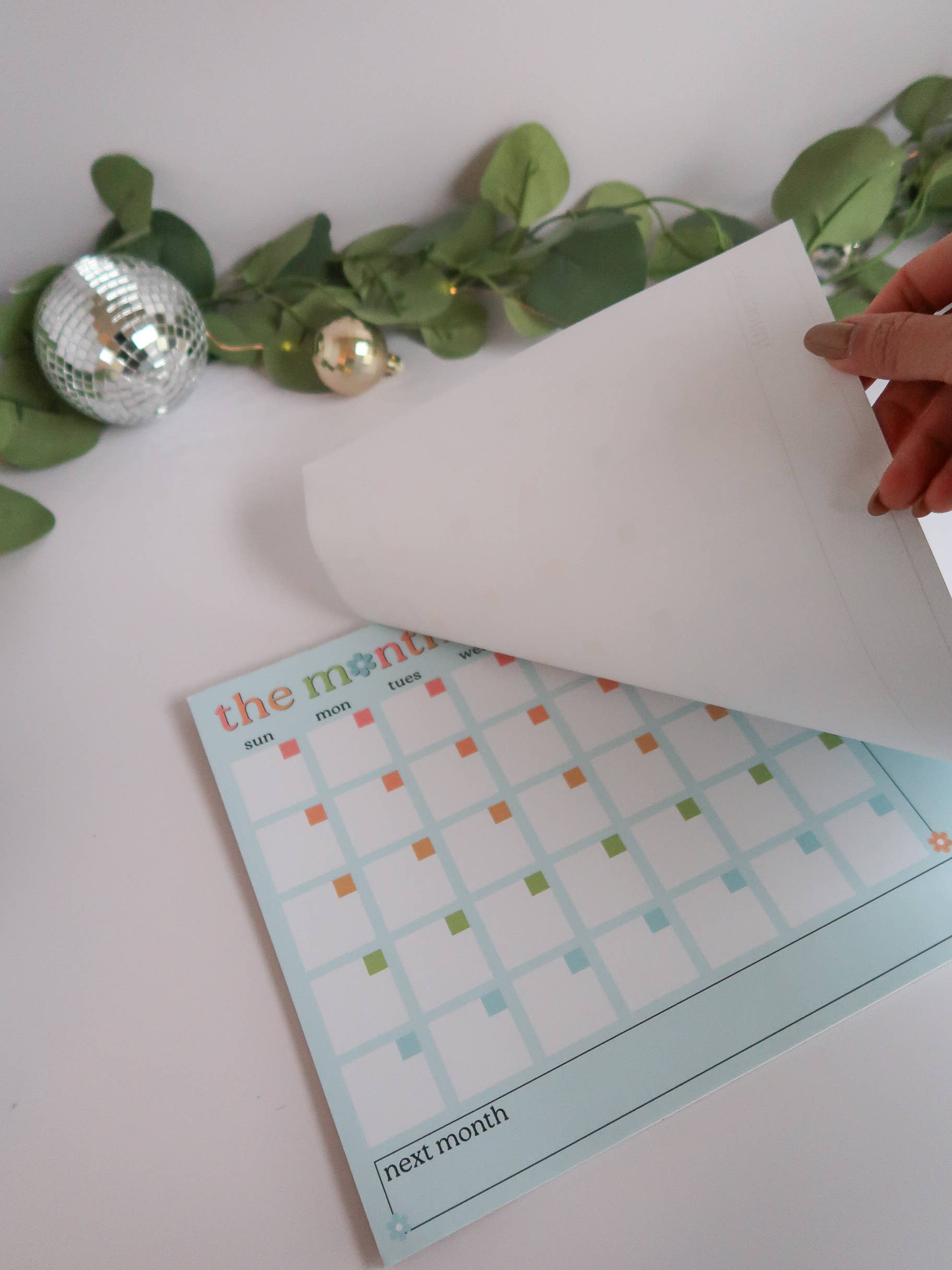 Created By Christine - Wholesale Planner - The Month | monthly planner notepad2