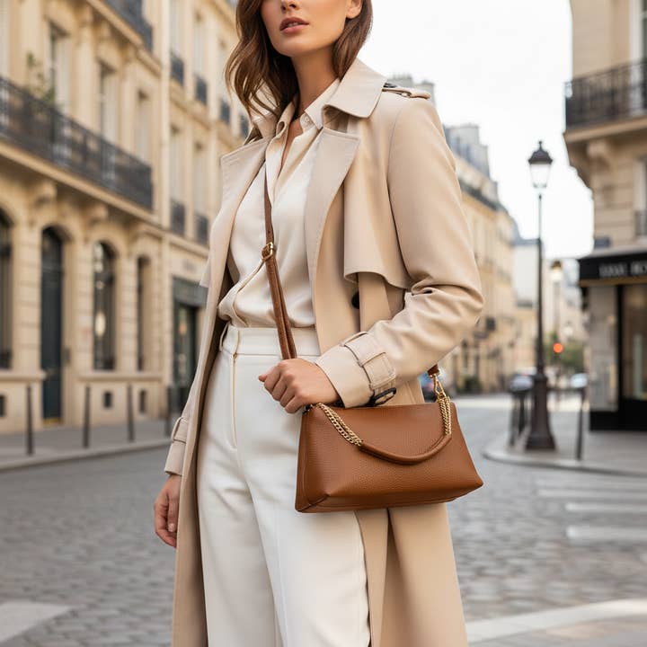 TAKEASY – Bolsa de ombro – Mulher por atacado – Mala a Tiracolo de Pele de Vitela42