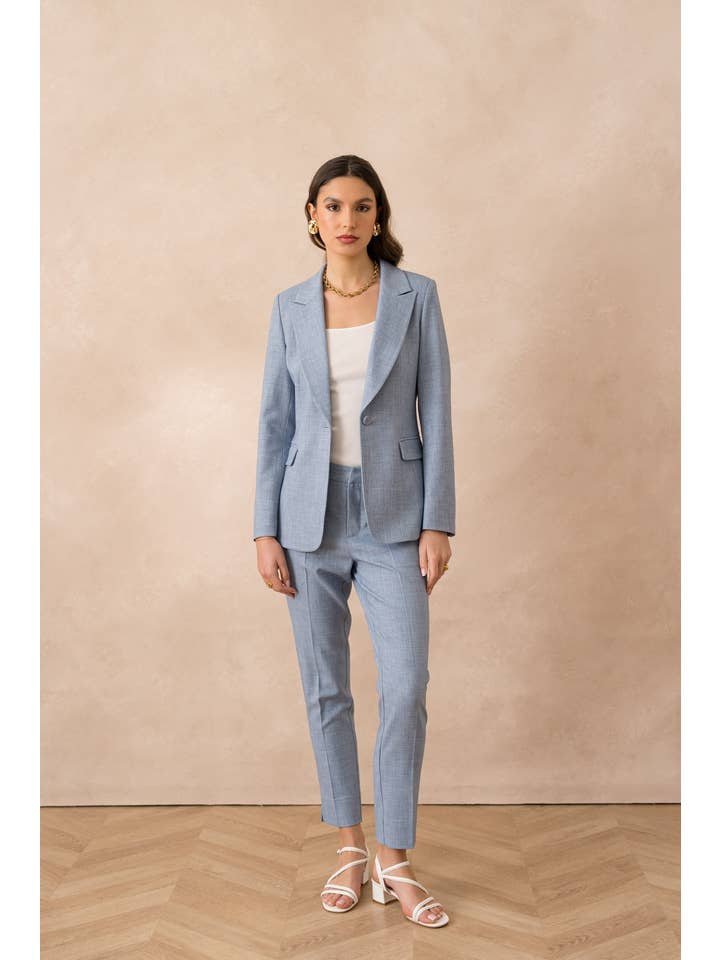 Attentif Paris – wholesale Kostymjacka – Dam – Heather figursydd kavaj för dam36