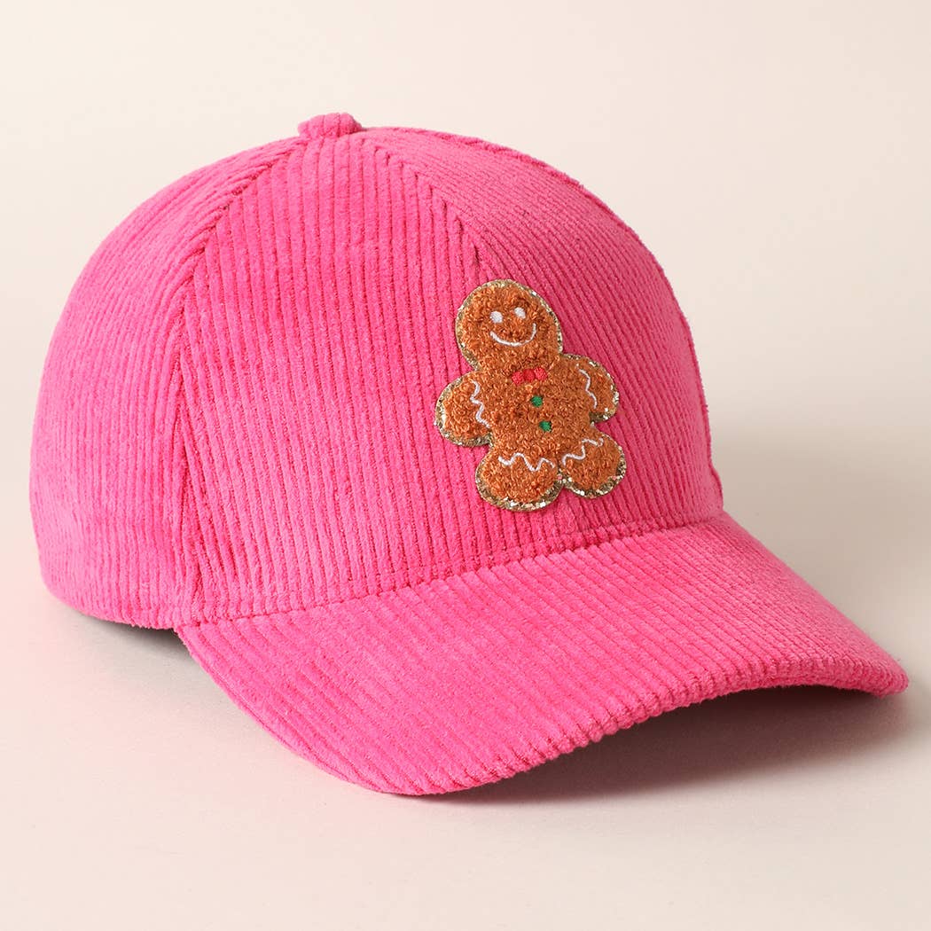 Fashion City – Engroshandel Baseballkasket - Unisex – Pepperkager Patch Corduroy baseballkasket9