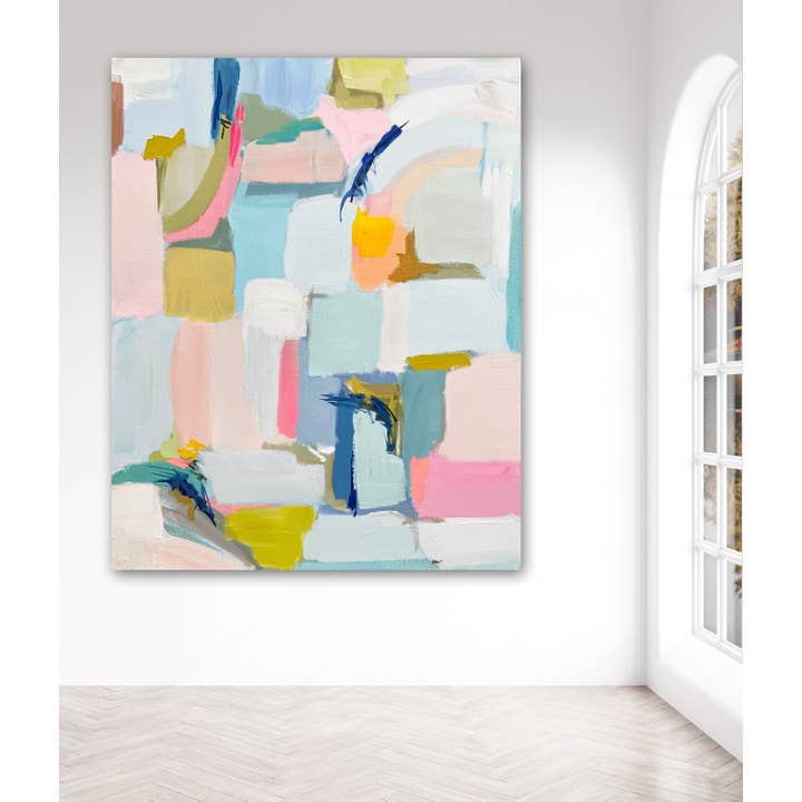 Maren Devine Art - Wholesale Art Print - Abstract Print on Paper, "Bright Spring"6