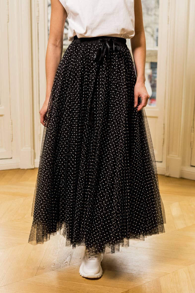 CHOKLATE PARIS – wholesale Kjol - Dam – Aria tulllkjol med plumetis - CK08077-37