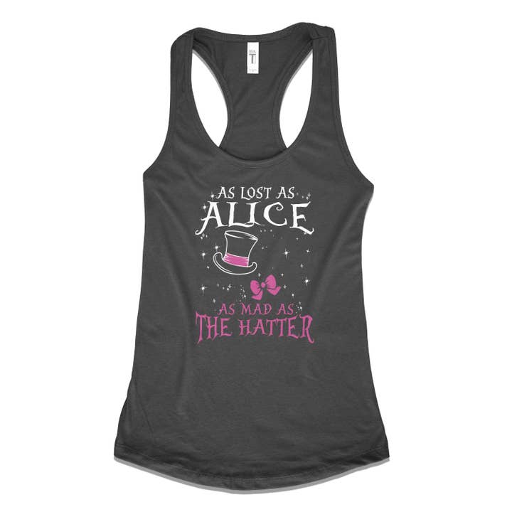 As Lost As Alice As Mad As The Hatter for wholesale by Soulful Wear