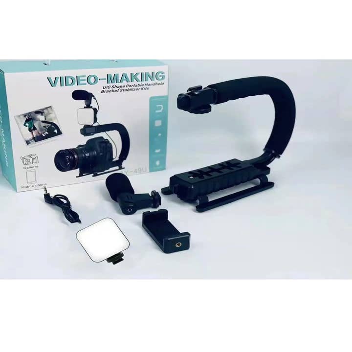 GulleeGadgets - Wholesale Music Accessory - Video Creation & Transmission Kit With Microphone In Bulk4