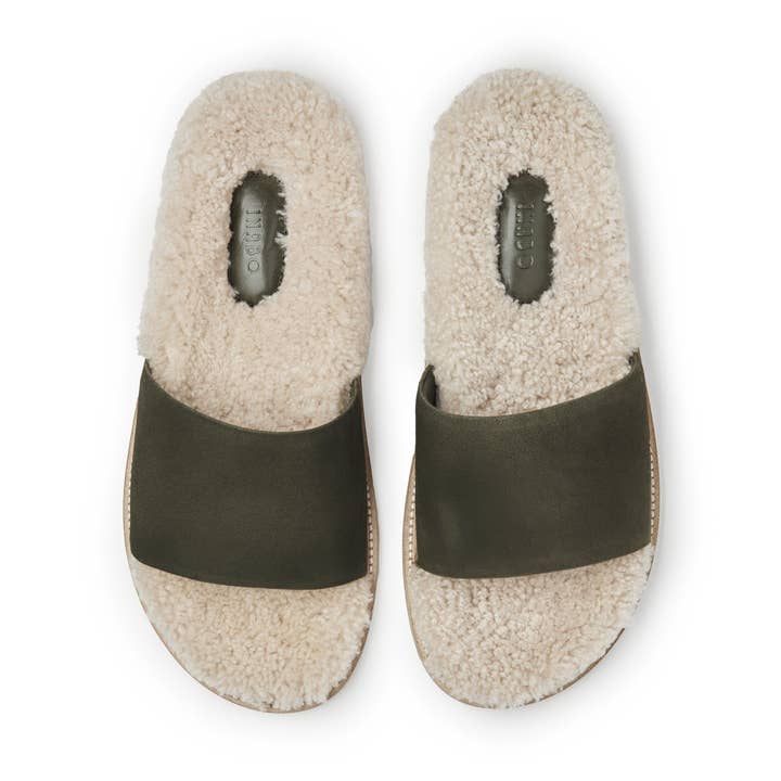 Gårdhave Shearling Army Suede for engroshandel hos Inabo