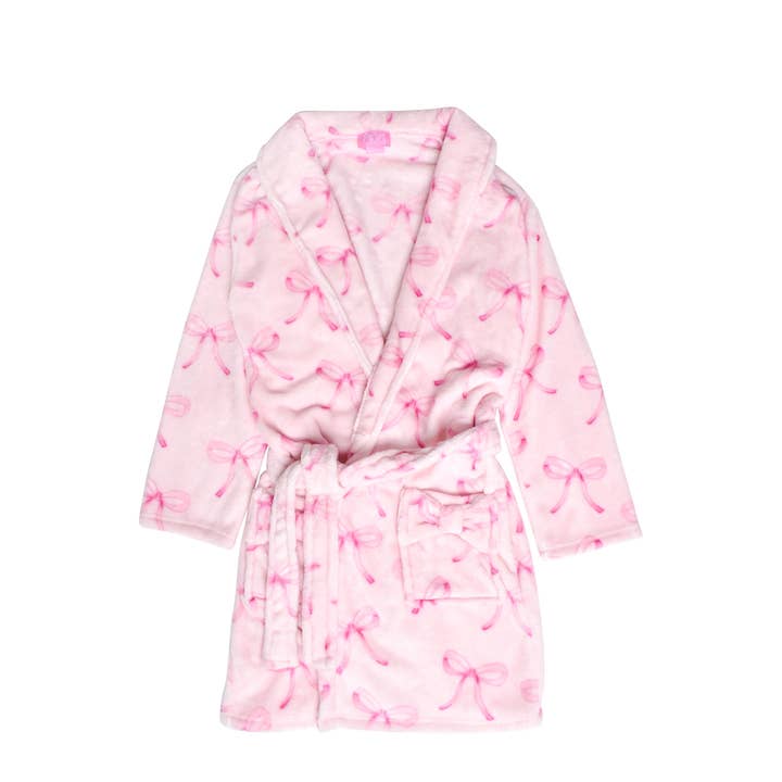 OMG Accessories - Wholesale Robe – Kids - Fleece Printed Bath Robe