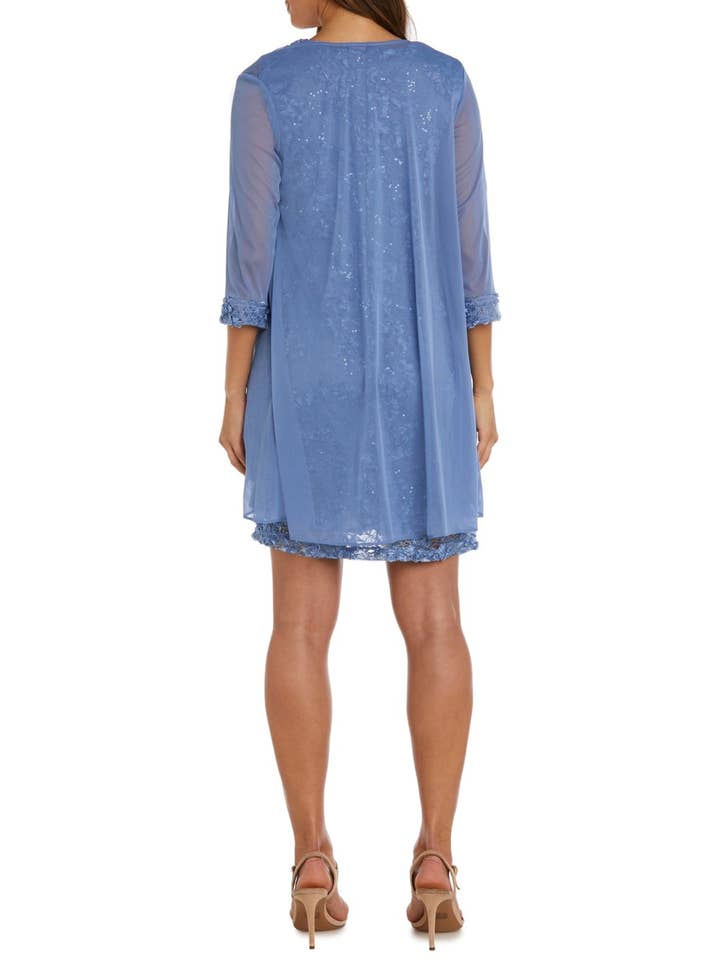 New Yorker's Apparel - Wholesale Dress - Women's - RM Richards 3/4 Sleeve 2-Pc Evening Jacket Dress