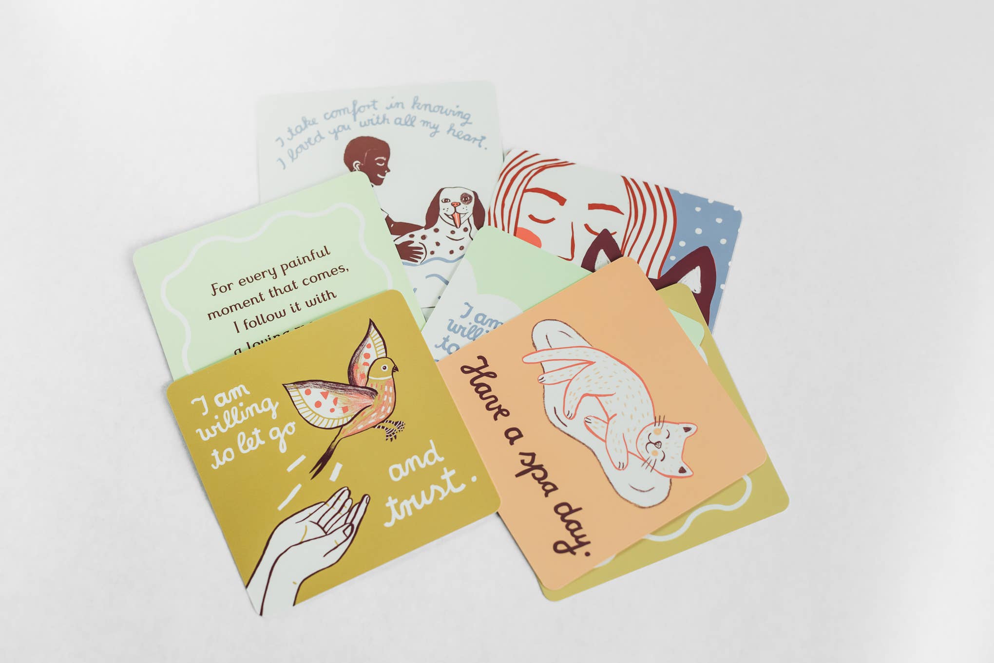 Wolfie’s Wish - Vente Urne - Cartes illustrées de soutien pour la perte d’un animal de compagnie10
