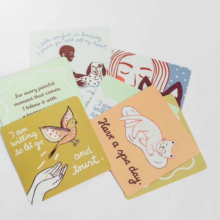 Wolfie’s Wish - Vente Urne - Cartes illustrées de soutien pour la perte d’un animal de compagnie10