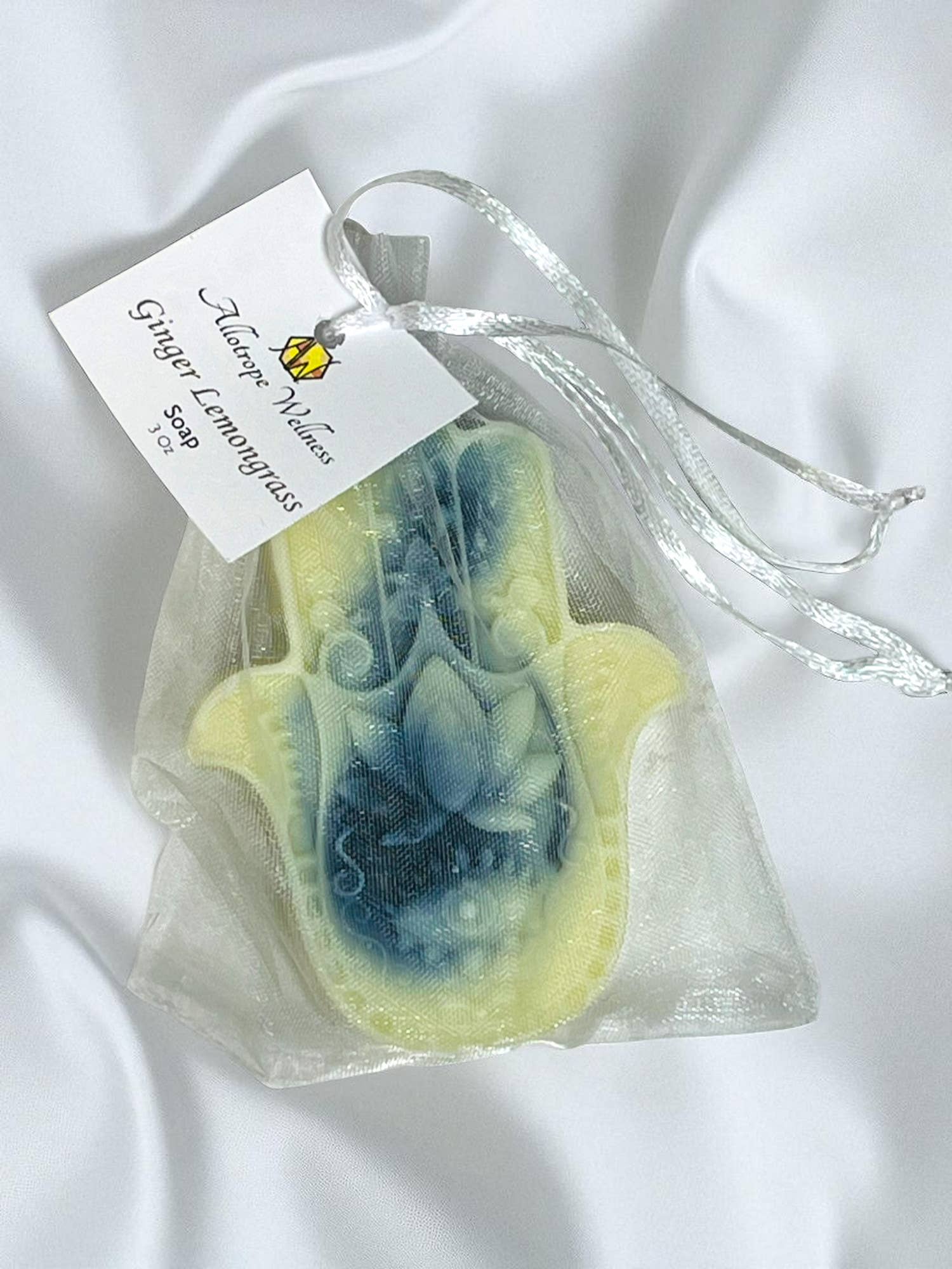 Allotrope Wellness, Inc. - Vente Pains de savon - Savons Hamsa, Ingrédients Naturels2