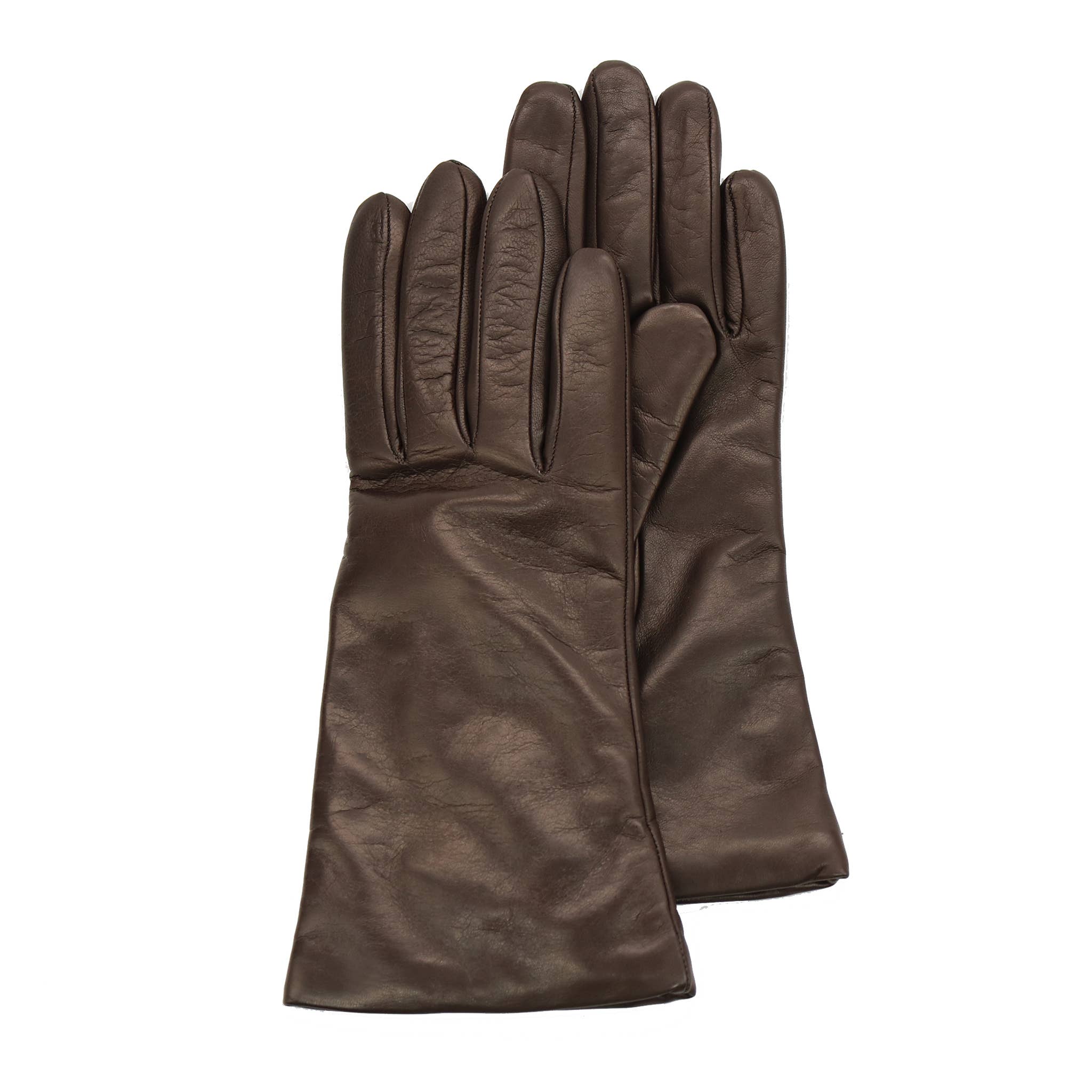Portolano - Vente Gants – femme - Gants en cuir 23 cm doublés cachemire fabriqués en Italie7