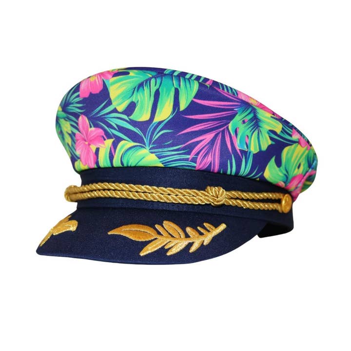 Tropical Rush Captain Hat-Pre-Order for wholesale by Trippy Captain