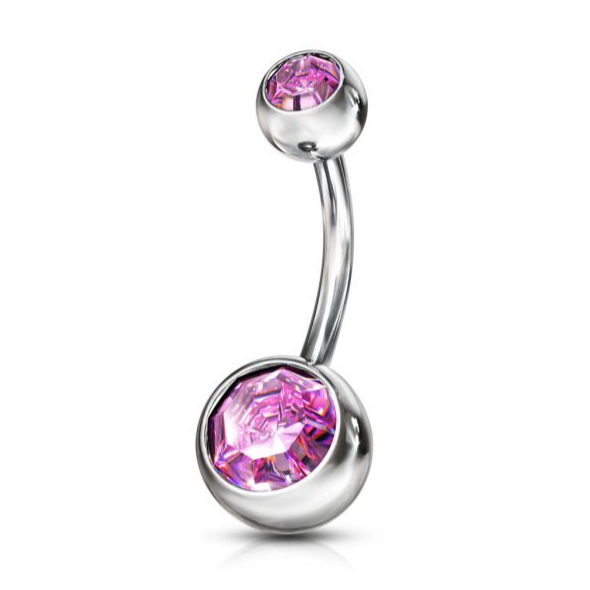 Gemscape UK - Wholesale Single Earring - Simple Piercing Jewellery: Body Piercing with rhinestones13